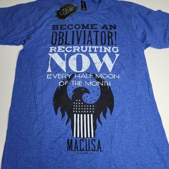 Loot Crate Fantastic Beasts Become An Obliviator Recruiting Now T Shirt Medium - Picture 2 of 2